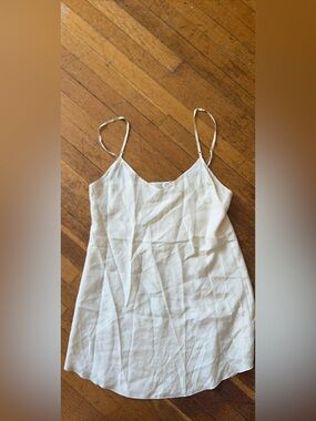 Wilfred Cream Adjustable-Strap Silk Camisole